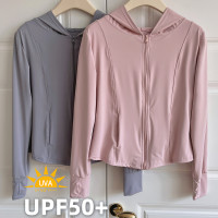 冰絲薄款防曬衣女夏季新款2023皮膚衣透氣修身抗UV襯衫防曬服