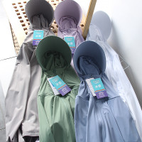 UPF50抗UV！涼感降溫速乾！夏季女士外貿透氣皮膚衣防曬服潮