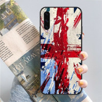 Чехол для телефона с британским флагом для Samsung Note 9 10 20 Plus Pro Ultra J6 J5 J7 J8, черный мягкий чехол для телефона