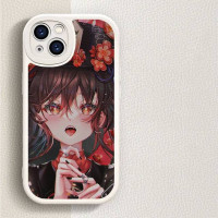 Чехол для телефона с аниме Genshin Impact Hu Tao для IPhone 14 11 13 12 Pro Max Mini Xs X Xr 7 8 Plus SE2020, силиконовый мягкий кожаный чехол