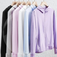 防曬衣女2023新款冰絲抗UV夏季薄款針織長袖透氣防曬服外套男