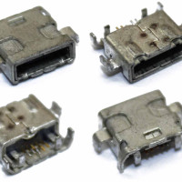 Разъем зарядки MicroUSB 5 pin в середину платы Sony LT30i Xperia T, LT30p Xperia T, Sony MT27i