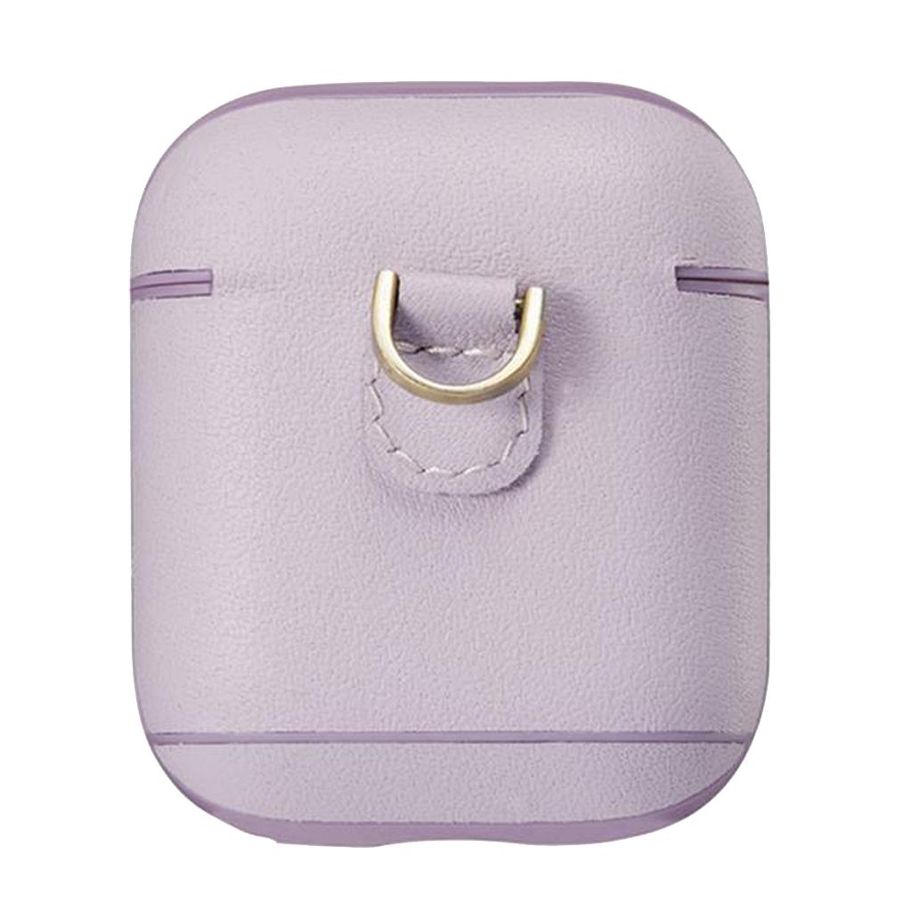 Leather Charging Case For   Full 360 Protective Earphone Cover Skin