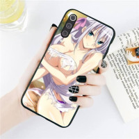 Школьный чехол DXD для телефона с аниме для Xiaomi Redmi Note 11 10 9T 8 7 Pro 9 9A 9C 8, черный мягкий чехол для телефона