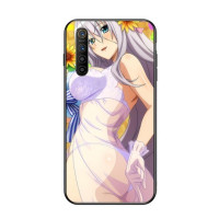 Старшая школа DXD чехол для телефона аниме для OPPO Find X5 X3 X2 A93 Reno 8 7 Pro A74 A72 A53 черный мягкий чехол для телефона Funda