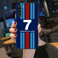 Martini гоночный Полосатый чехол для телефона Xiaomi Mi 13 12 12S 12T 11T 10T 9T Lite Pro Ultra Poco F3 F4 X4 GT черный чехол для телефона Funda