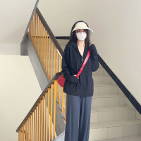 冰絲防曬衣女款夏季2023新款抗UV戶外透氣休閒運動開衫薄外套