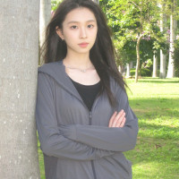 深灰色冰絲防曬衣女款夏季抗UV寬鬆薄外套涼感透氣戶外防曬服