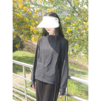 冰絲防曬衣女款夏季抗UV寬鬆透氣戶外涼感開衫防曬服薄款外套