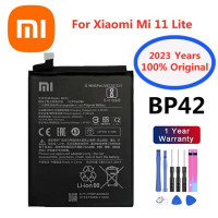 2023 года, 4250 мАч, BP42, 100% оригинальный аккумулятор для Xiaomi Mi 11 Lite, 11 Lite, Mi11 Lite, высококачественные сменные батареи для телефона
