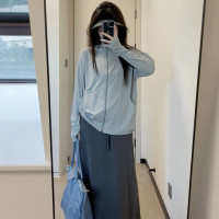 防曬衣女款2023夏季運動外套戶外抗UV透氣冰絲涼感開衫防曬服