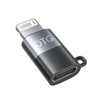 Переходник OTG USB Type C на 8pin, адаптер для быстрой зарядки для iPhone 14, 13, 12 Pro, iPad, конвертер USB C «мама» в IOS «папа»