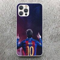 Мягкий чехол с принтом футбольного суперзвезды М-Месси 10 для iPhone 11 13 14 Pro Max 12 Mini Phone Shell XS XR X SE 7 Plus 8 7 P 6 6S 5 дюймов