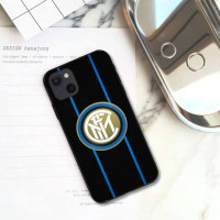 Чехол для телефона Inter Club для IPhone 14 13 12 11 XS X 8 7 6 Plus Mini Pro Max SE 2022, мягкий черный чехол для телефона