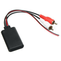 Автомобильный беспроводной модуль приемника Bluetooth-совместимый адаптер AUX музыкальный аудио стерео приемник для транспортных средств с интерфейсом 2RCA