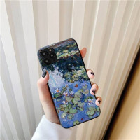 Monet масляная живопись Подсолнух роскошный мягкий чехол для телефона iphone 13 11 12 proMAX 8 7 6 6S Plus X XS MAX 5 5S SE XR Fundas Capa