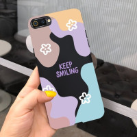 Для Realme C2 чехол Oppo A1k CPH1923 уникальная окрашенная крышка мягкая силиконовая искусственная задняя крышка для Realme C2 OppoA1K