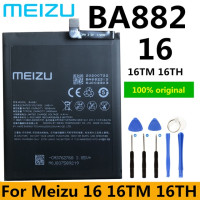 Оригинальный аккумулятор Meizu M3s M5s M6s M3 M5 M6 Note 8 9 U10 M8c X8 MX6 15 Lite Pro 7 16 16 16x16s 16xs BA872 BA882 BA852 BA871