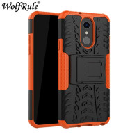 Чехол WolfRule для LG Q7, двухслойный защитный чехол для LG Q7, чехлы для телефонов LG Q7 / Q7 Plus/Q7A, чехлы для мобильных телефонов 5,5"
