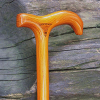 實木一體柺杖老人柺棍防滑木質手杖老年人木製捌杖木頭拐扙扶手棍