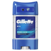Gillette Power Rush Дезодорант-антиперспирант гелевый, мужской, 70 мл