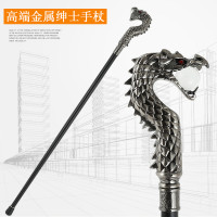 龍頭紳士杖老人英倫柺杖劇場舞臺演出影視道具權杖金屬合金文明棍