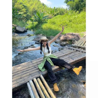 山系機能速乾工裝褲女小個子戶外爬山穿搭褲子專業徒步登山衝鋒褲