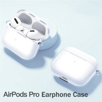 Силиконовый прозрачный чехол для Apple Airpods 1 2 3