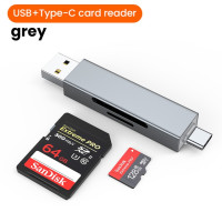 USB/Type-C кардридер, USB 2,0/Micro SD TF OTG