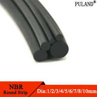 Твердая черная уплотнительная лента из нитрильного каучука, диаметр 2/5/10 м, 1,5, 2, 5, 3, 4, 5, 6, 7, 8, 9, 10 мм