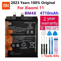 100% Оригинальный аккумулятор Xiao Mi BM4X 4710 мАч для телефона Xiaomi 11 Xiaomi11 Mi11 сменные батареи аккумулятор