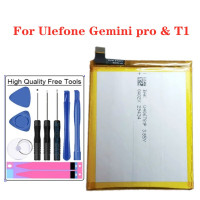 Новый 100% оригинальный сменный аккумулятор для Ulefone Gemini Pro & T1 оригинальный 3680 мАч сменные батареи большой емкости + Инструменты
