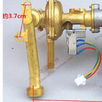 7-10L части газового водонагревателя в сборе клапан латунные детали без левого соленоидного клапана