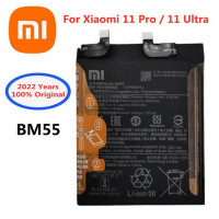 100% оригинальный сменный аккумулятор Xiao Mi BM55 5000 мАч для Xiaomi Mi 11 pro 11pro 11 ультра перезаряжаемые Аккумуляторы для смартфонов