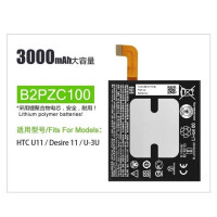 100% Оригинальный HTC 3000mAh B2PZC100 для HTC U-3U U11 сменный литий-ионный аккумулятор для телефона + Бесплатные инструменты