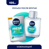 Лосьон после бритья NIVEA Men Fresh Kick приятная свежесть с мятой, 100 мл