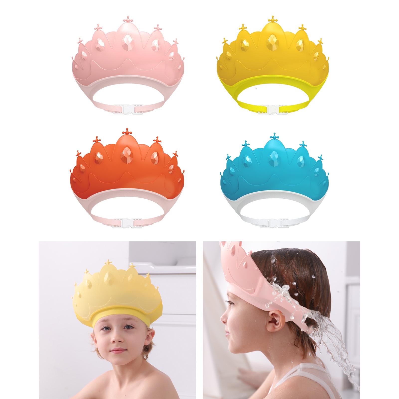 Crown Shape  Shampoo Hat   Soft Hat Wash  Hat  Visor Hat   Baby