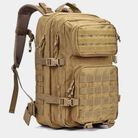 Рюкзак тактический военный молле водонепроницаемый 45л для охоты рыбалки походный туристический, армейский качественный рюкзак
