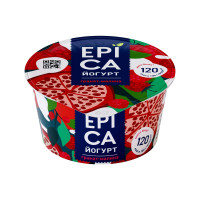 Йогурт Epica Гранат и малина, 4,8 %, 130 г