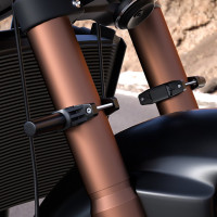 Универсальный кронштейн для мотоцикла, Модифицированная подставка для фар, кронштейн-удлинитель, фиксированный держатель лампы, запчасти для мотоциклов