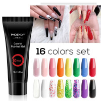 PHOENIXY/Полигель для укрепления и ремонта ногтей/Акригель для наращивания и моделирования, 15 мл