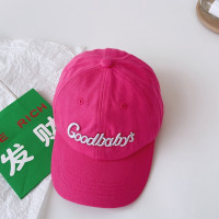 Детские Бейсбольные кепки, хлопок, модная уличная шляпа от солнца, с буквенной вышивкой, для мальчиков и девочек, весна-лето