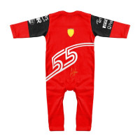 F1 racing f1-75 red monkey для малышей, нижнее белье и верхняя одежда, 16-55 ярдов, новинка 2023