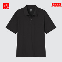 Uniqlo清涼黑科技 男裝AIRism POLO衫(短袖涼感機能POLO衫)448947
