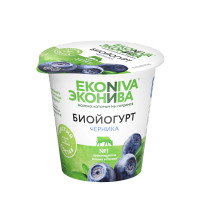 Биойогурт ЭкоНива с черникой 2,8%, 125 г