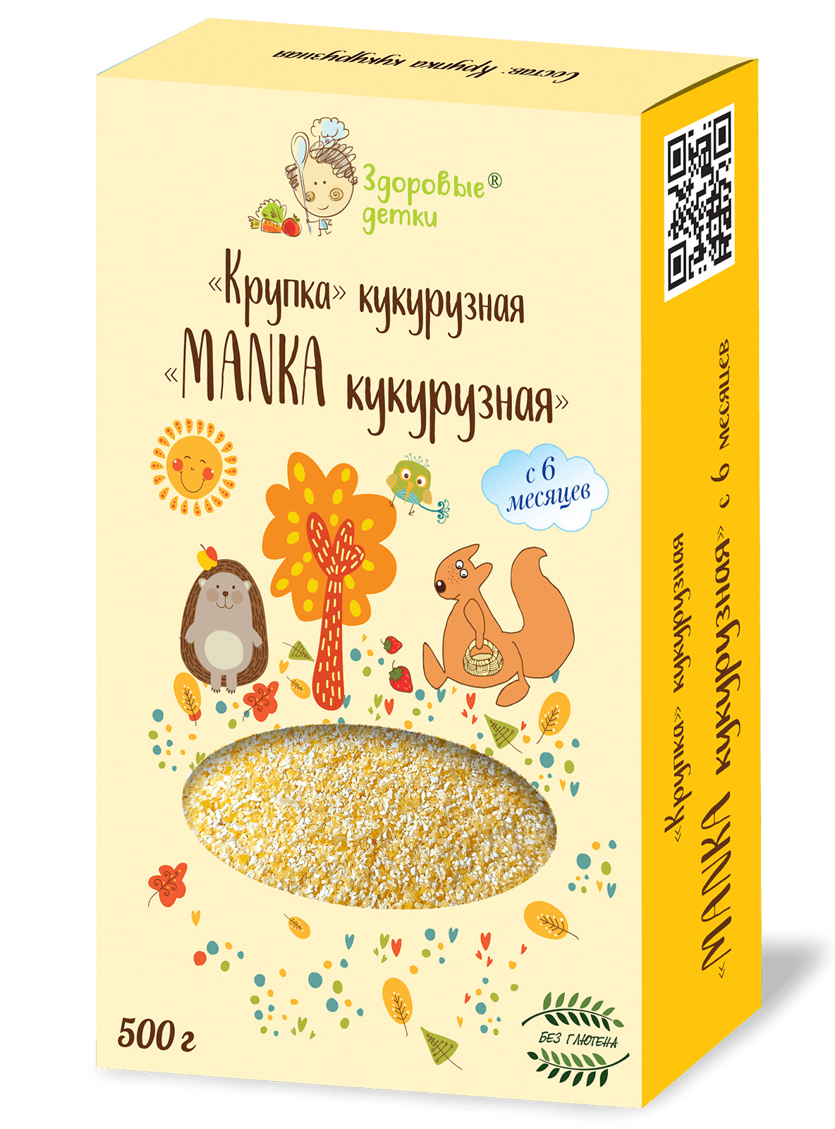 Манная крупа кукурузная