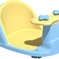 Детское сиденье для ванны, мягкое сиденье для ванны для малышей, новорожденных, детей от 6 до 18 месяцев, сине-желтый, тип 04, 38x25x16 см