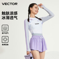 VECTOR新款潛水服女長袖防曬兩件套顯瘦水母衣浮潛衝浪服泳衣套裝