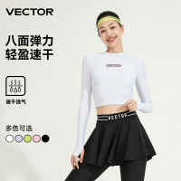 VECTOR新款潛水服女上衣長袖防曬速乾衝浪服水母衣浮潛服遊泳衣女