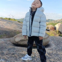 Детская одежда 2022, пальто на белом утином пуху для мужчин и женщин, Детский пуховик